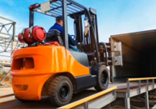 Unterweisung Gabelstapler